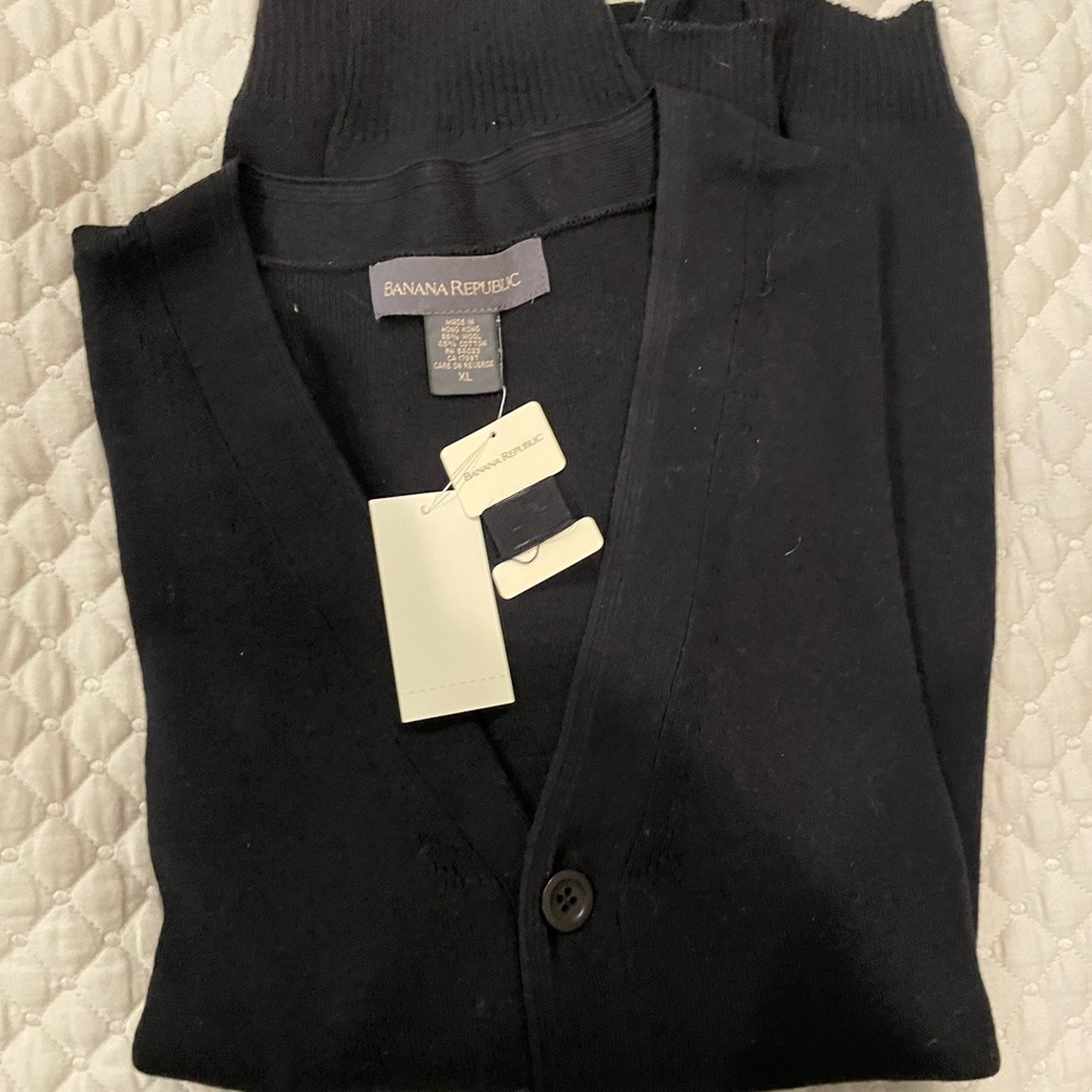 Banana Republic Men's Black Sweater